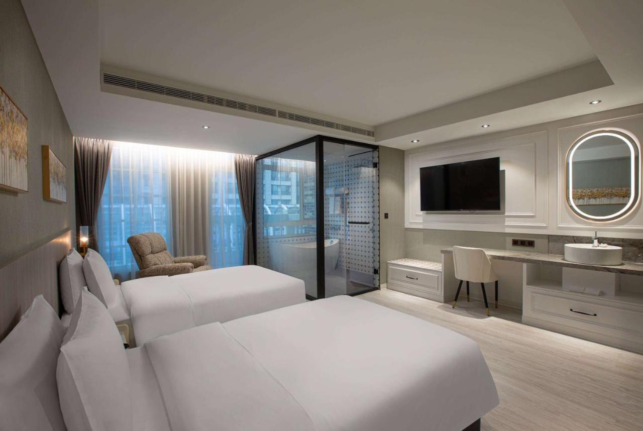 Tryp By Wyndham New Taipei Linkou 新北林口爵怡溫德姆酒店機場捷運mrta9林口站 ภายนอก รูปภาพ